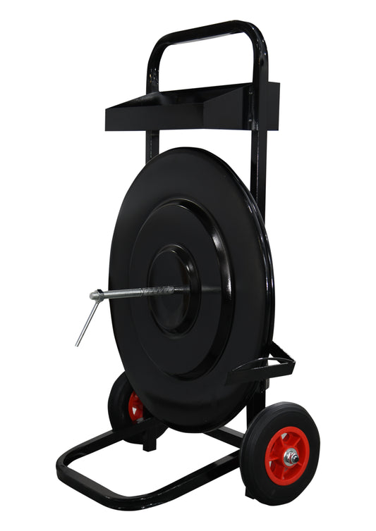 Abrollwagen für Umreifungsrollen